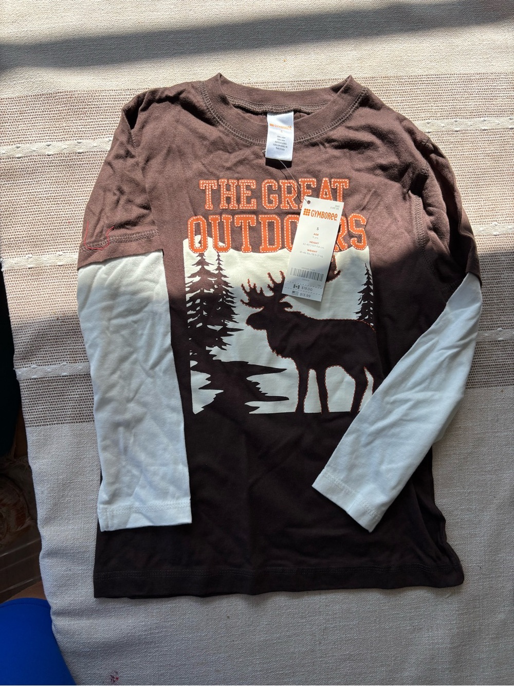 Gymboree long sleeve tshirt. NWT! Size 5